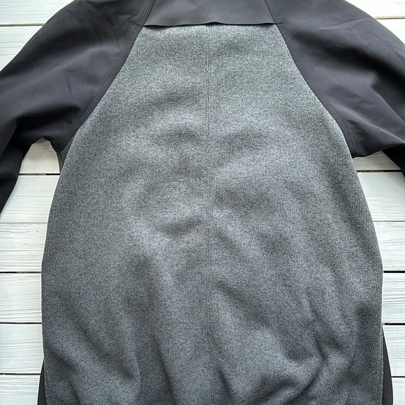 Lululemon Both Ways Bomber Heathered Black/Black size 6 - Picture 12 of 13